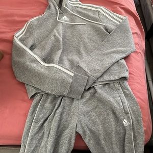 Two piece adidas sweatsuit